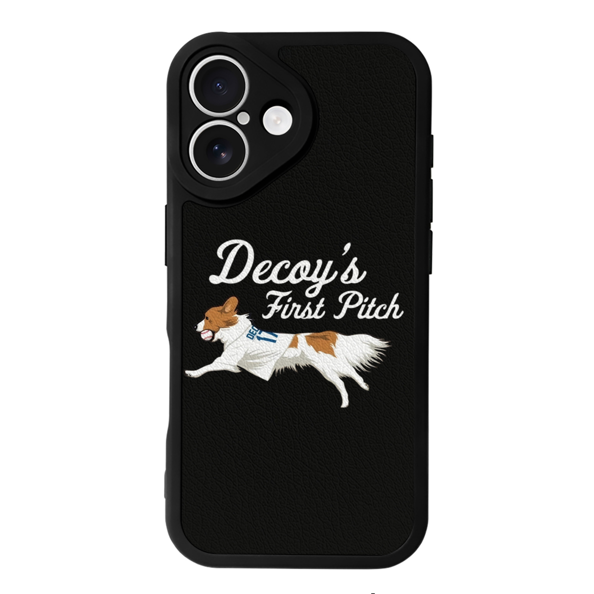  IPhone 16 Silicone Leather Case – UV Print, Lambskin Texture – Perfect Fit, Wireless Charging Compatible, Scratch Resistant, Precise Cutouts – Stylish Protection For IPhone 16